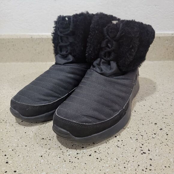 Nike Kaishi High Womens Insulated Winter Snow Boots Size 7 - Black 807195-001 - Picture 3 of 11